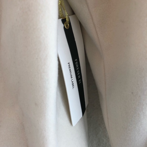 Premium F 21 off-white cream lined jacket - Picture 5 of 6